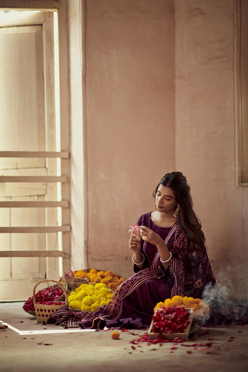Wine Kali Kurta | TCT-722