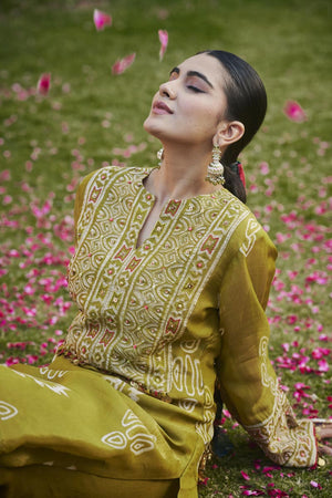 Lime Green co-ord set | TCT-809