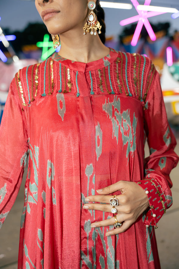 TCT - 934 | Pleated Co-ord Set
