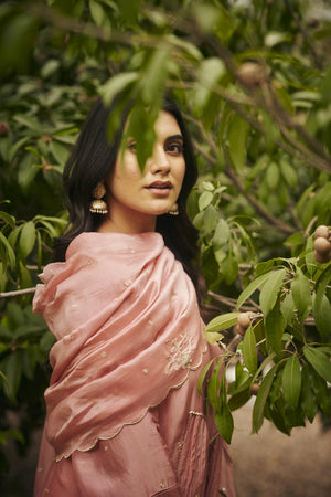 Patsel Pink Kurta set | TCT-849