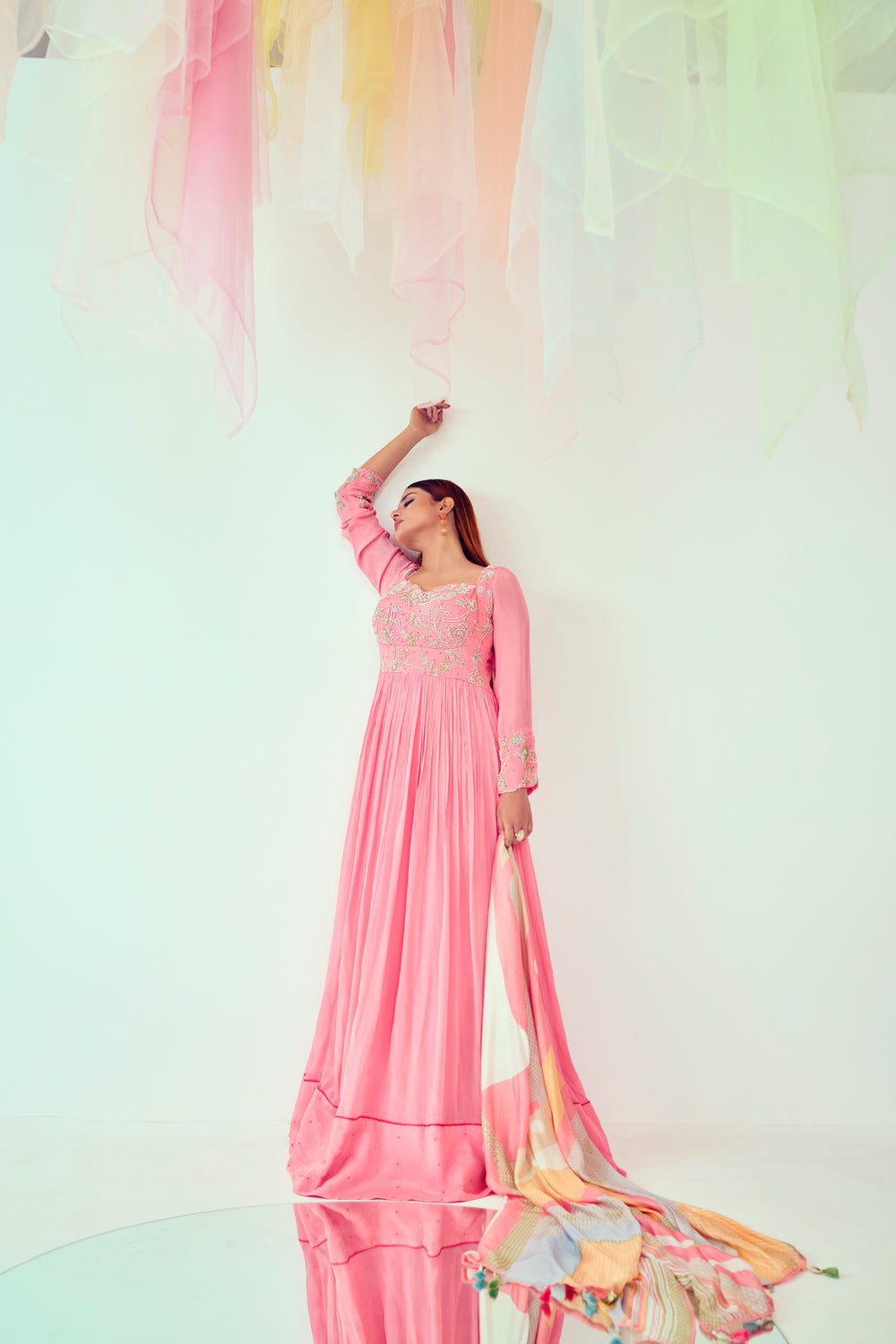 Pink Anarkali | TCT-737
