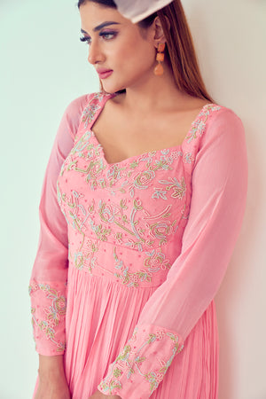 Pink Anarkali | TCT-737