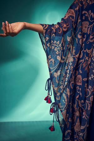 Maxi Gown Paired with Jacket | TCT-559