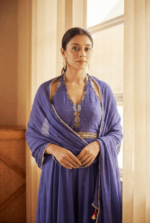 TCT-920 | Halter Neck Anarkali Set