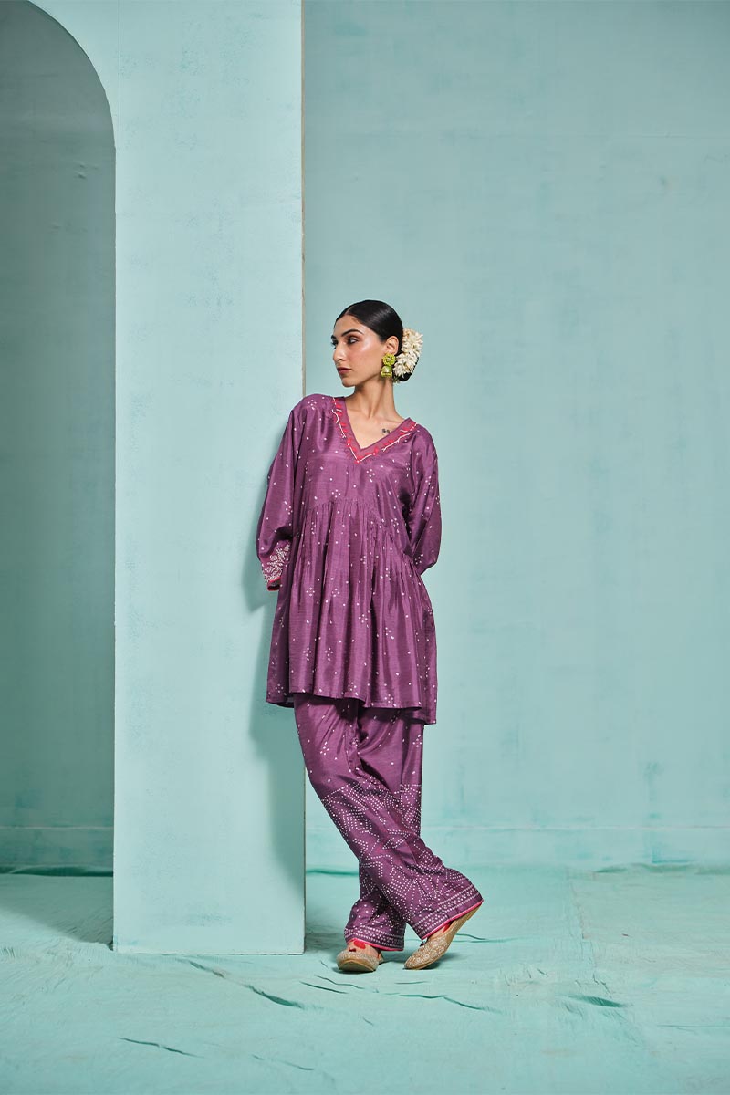 Purple Co-ord Set | TCT-788
