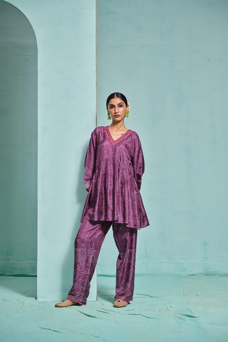 Purple Co-ord Set | TCT-788