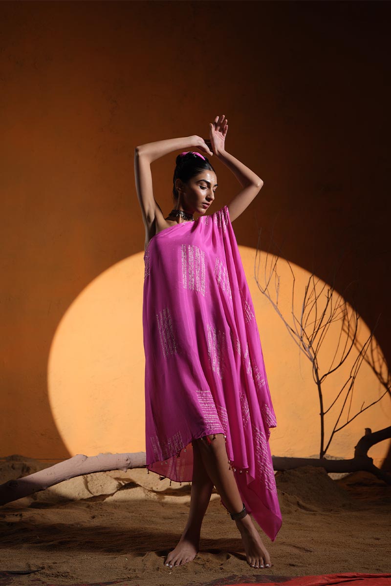 One Shoulder Dress | TCT-768