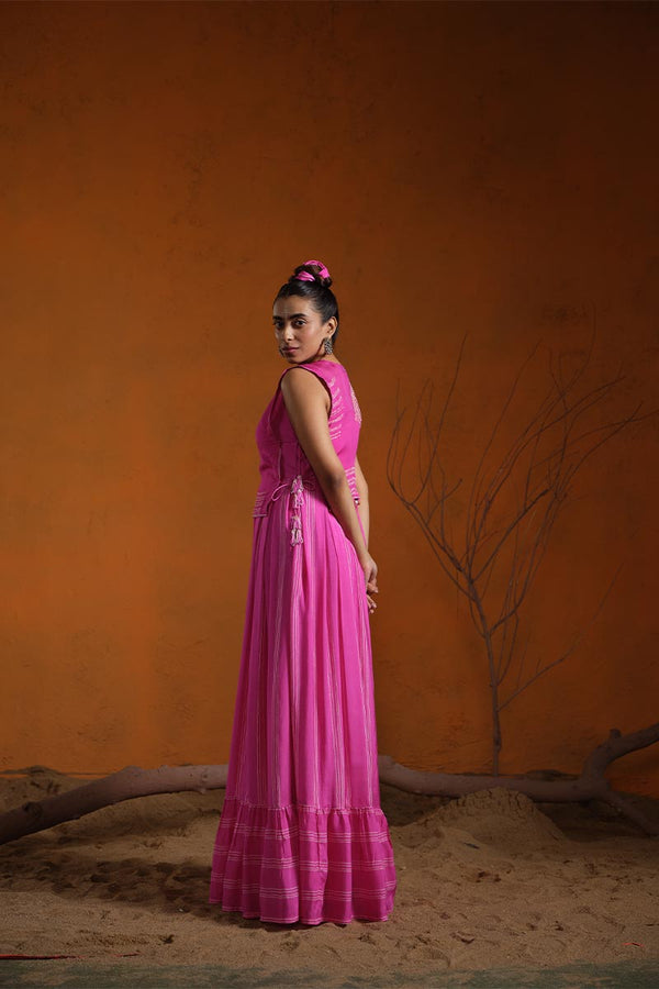 Noodle Strap Maxi With Bib | TCT-772