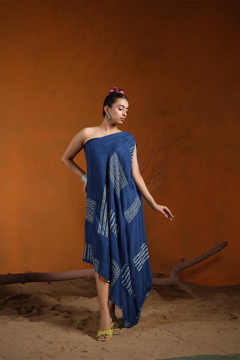 One Shoulder Dress | TCT-768