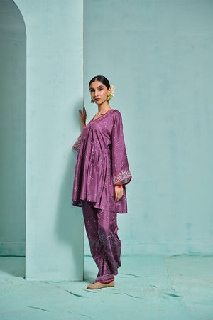 Purple Co-ord Set | TCT-788