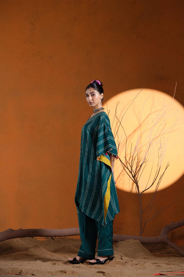 V-Neck Kaftan Co-ord set | TCT-774