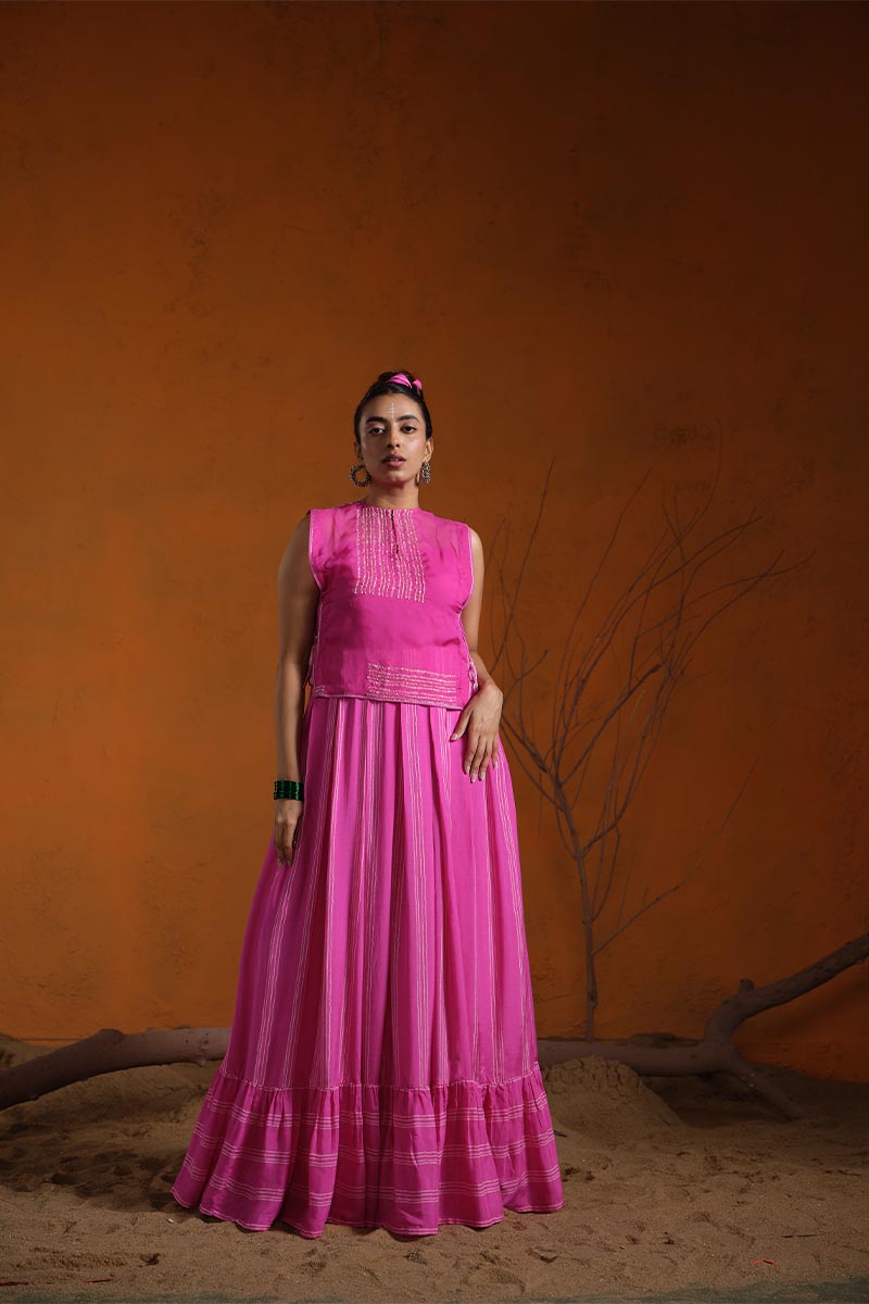 Noodle Strap Maxi With Bib | TCT-772