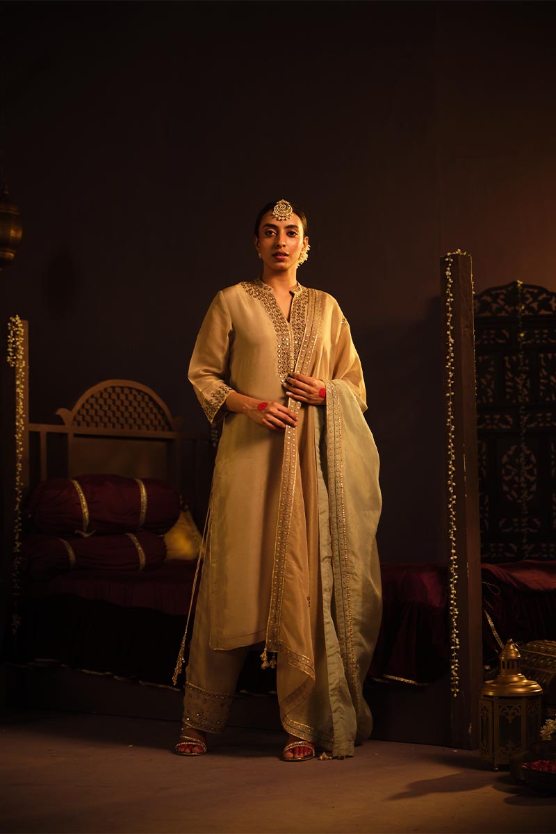 Brown Kurta Set | TCT-760
