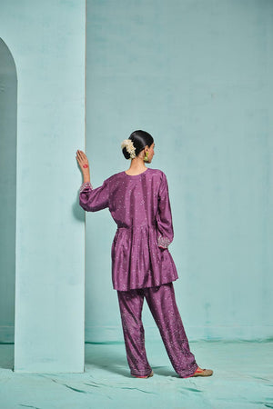 Purple Co-ord Set | TCT-788