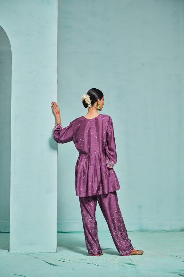 Purple Co-ord Set | TCT-788
